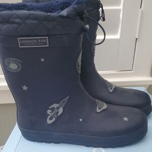 London Fog Waterproof Rain Boots